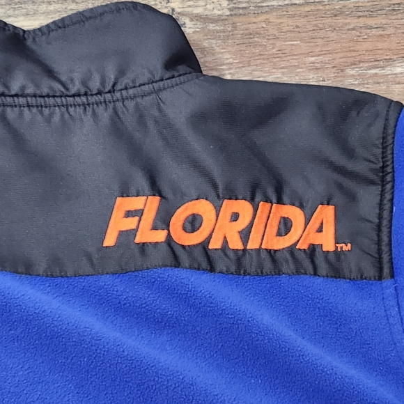 FLORIDA GATORS FULL ZIP FLEECE JACKET SIZE LARGE - Picture 8 of 8
